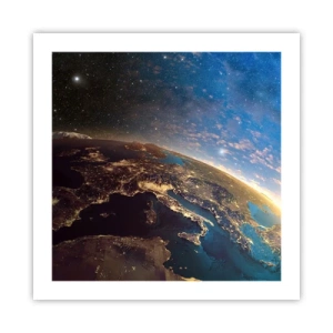 Plakát - Podívejme se na sebe s odstupem - 50x50 cm