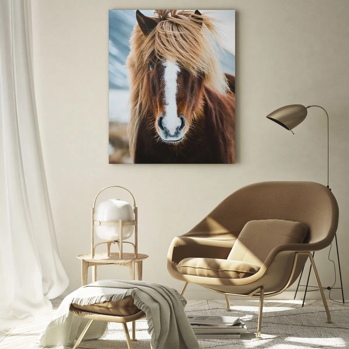 Obraz na skle - Cítíš svobodu? - 80x120 cm