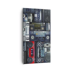 Obraz na plátně - Stesk po 80. letech - 55x100 cm