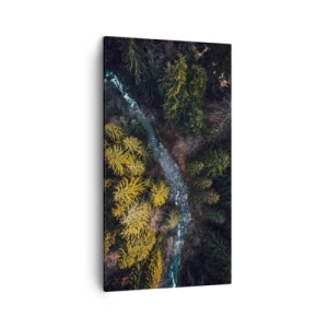 Obraz na plátně - Rychle, stále rychleji - 45x80 cm