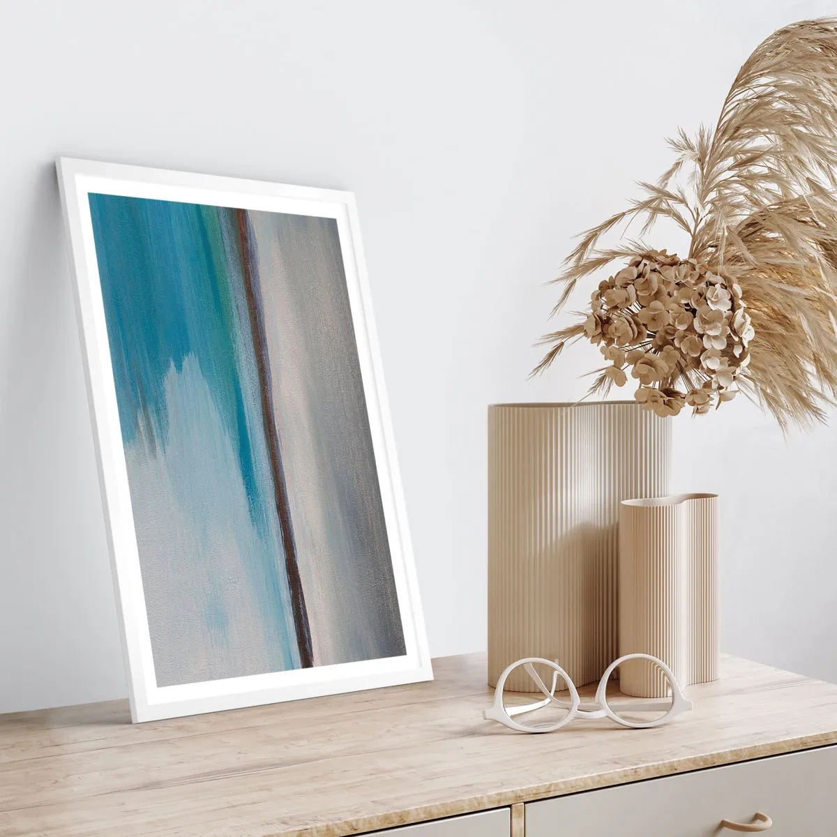 Plakát v bílém rámu - Horizontální krajina - 61x91 cm