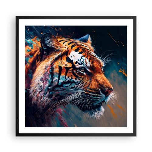 Plakát v černém rámu - Divoká krása - 60x60 cm