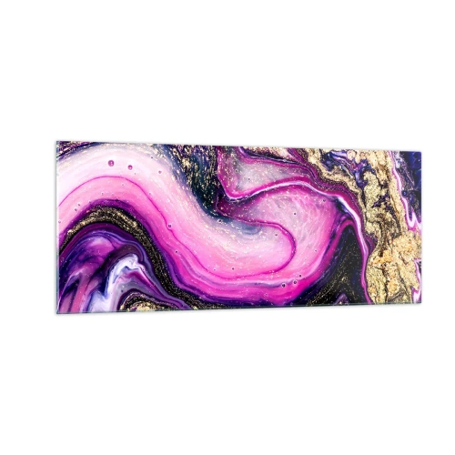 Obraz na skle - Okamžik v zákulisí - 100x40 cm