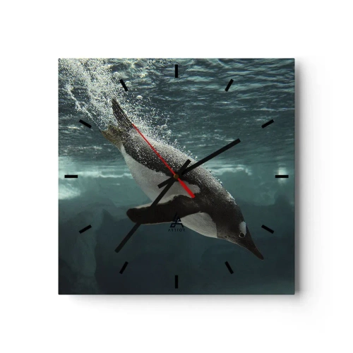 Nástěnné hodiny - Vítejte v mém světě - 30x30 cm