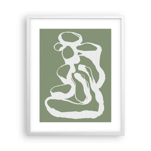 Plakát v bílém rámu - Volání prostoru - 40x50 cm