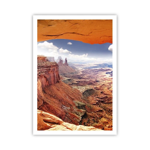 Plakát - Vytesané samotnou přírodou - 70x100 cm