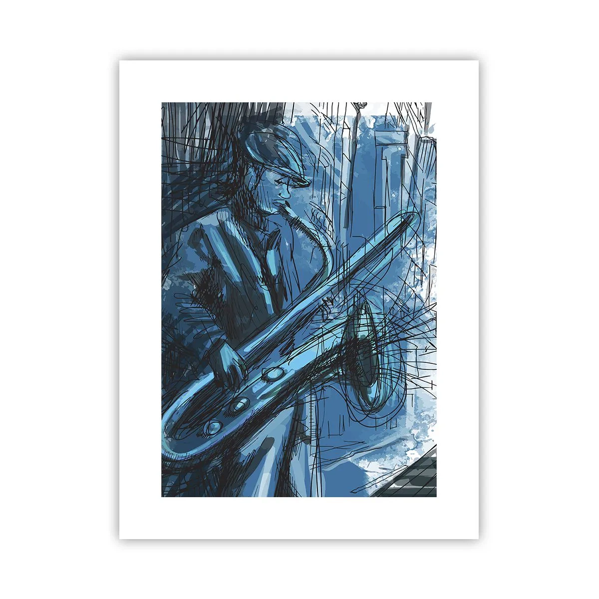 Plakát - Městská rapsodie - 30x40 cm