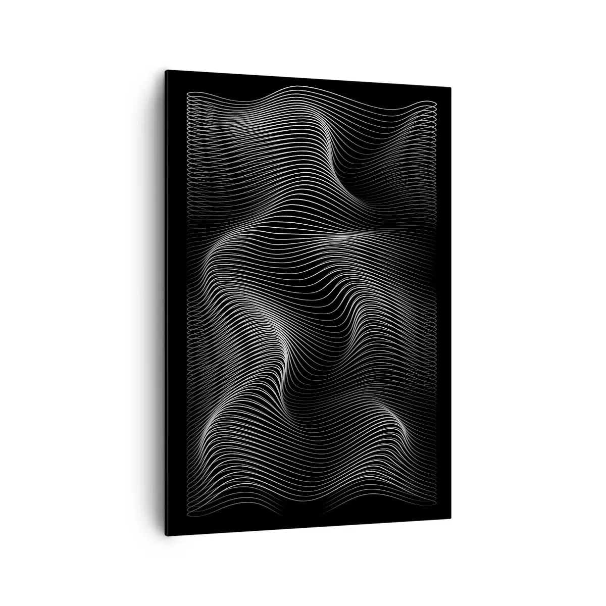 Obraz na plátně - Tanec světla v prostoru - 70x100 cm