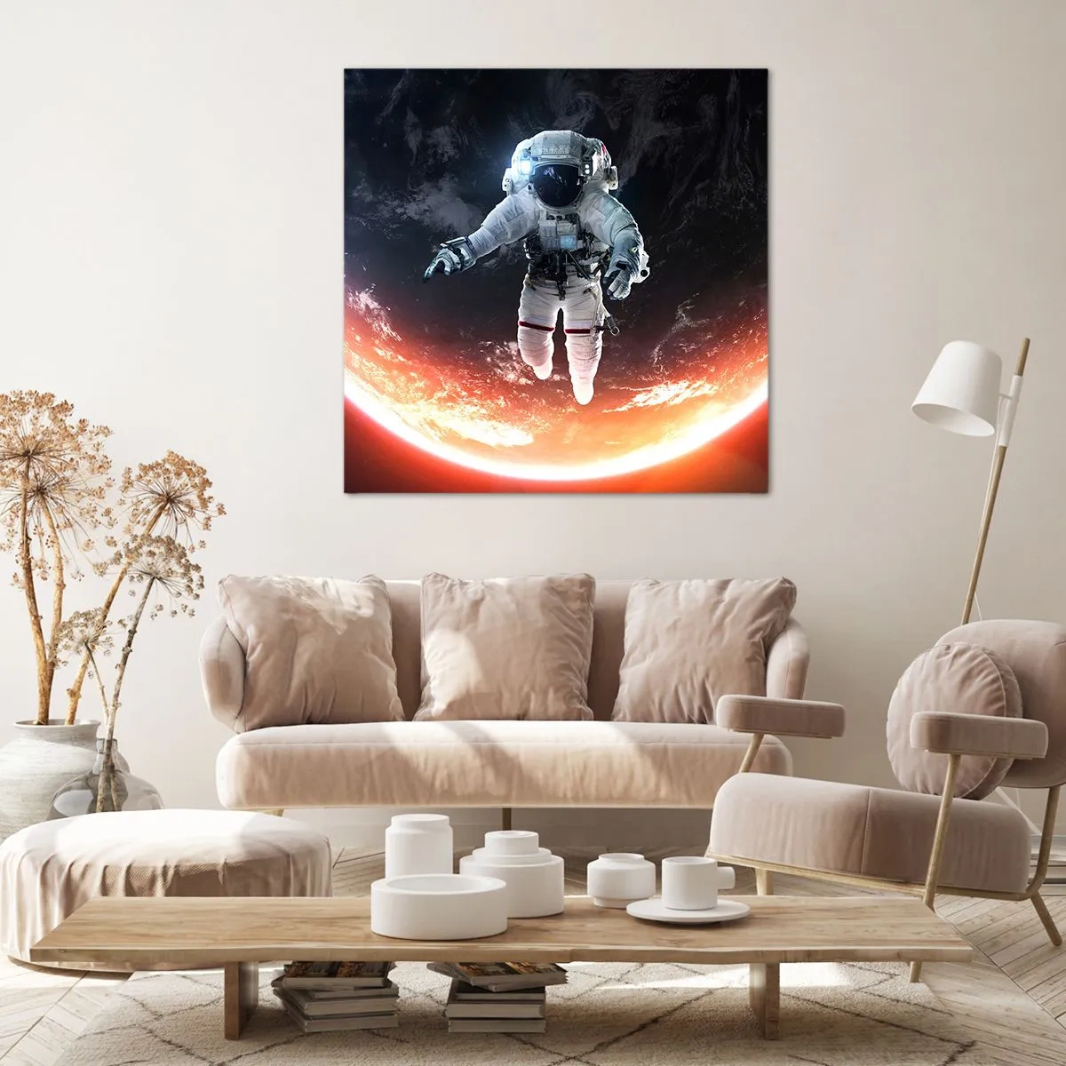 Obraz na plátně - Mohu zůstat ještě chvilku? - 50x50 cm