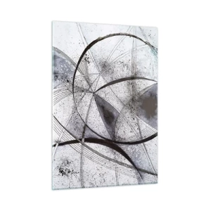 Obraz na skle - Futuristická fantazie - 50x70 cm