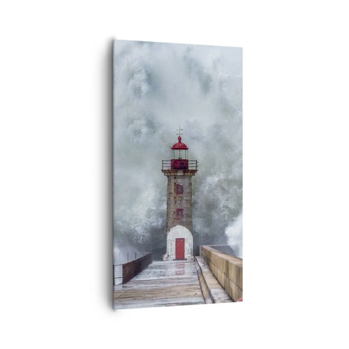 Obraz na plátně - Hukot vody, šum větru - 65x120 cm