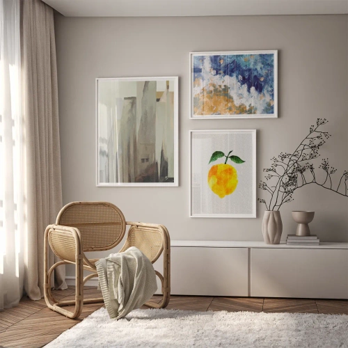 Fresh lemon - Inspirace do obýváku