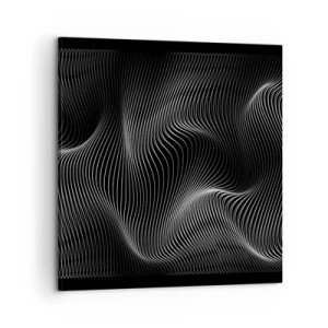 Obraz na plátně - Tanec světla v prostoru - 60x60 cm