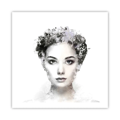 Plakát - Velmi stylový portrét - 60x60 cm