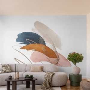 Fototapeta Premium Canvas - Okřídlená kompozice - Abstrakce, Kus, Design - 500x350 cm