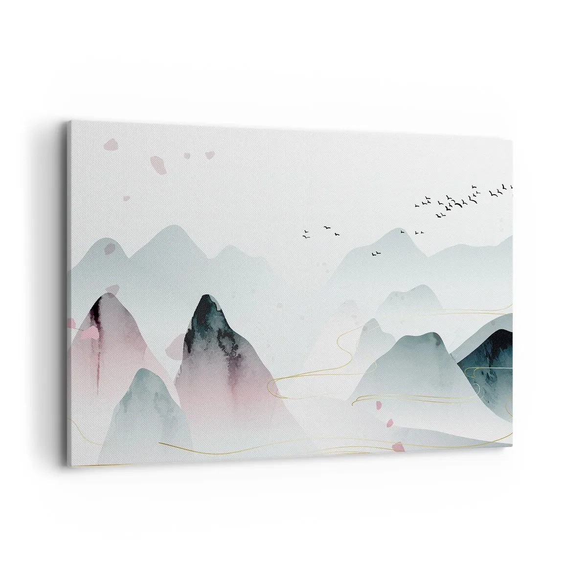 Obraz na plátně - Přes vrcholy - 100x70 cm