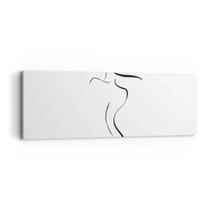 Obraz na plátně - Nepolapitelná jako vlna - 90x30 cm