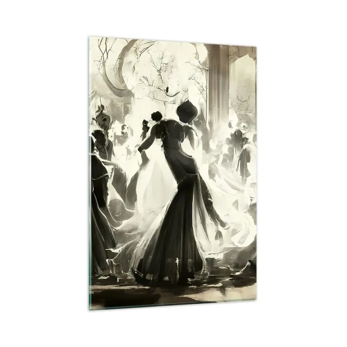 Obraz na skle - Velká maškaráda - 80x120 cm