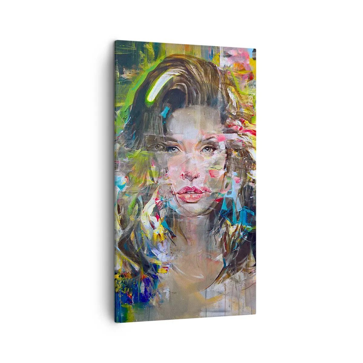 Obraz na plátně - Za závojem vzduchu - 45x80 cm