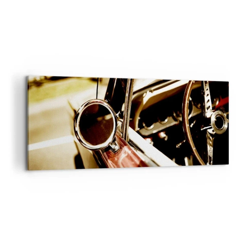 Obraz na plátně - Auto s duší - 100x40 cm