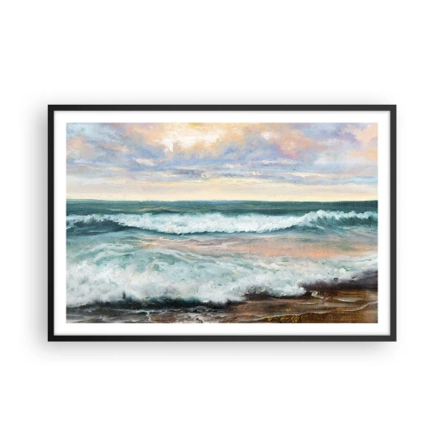 Plakát v černém rámu - Tady uhladíš duši - 91x61 cm