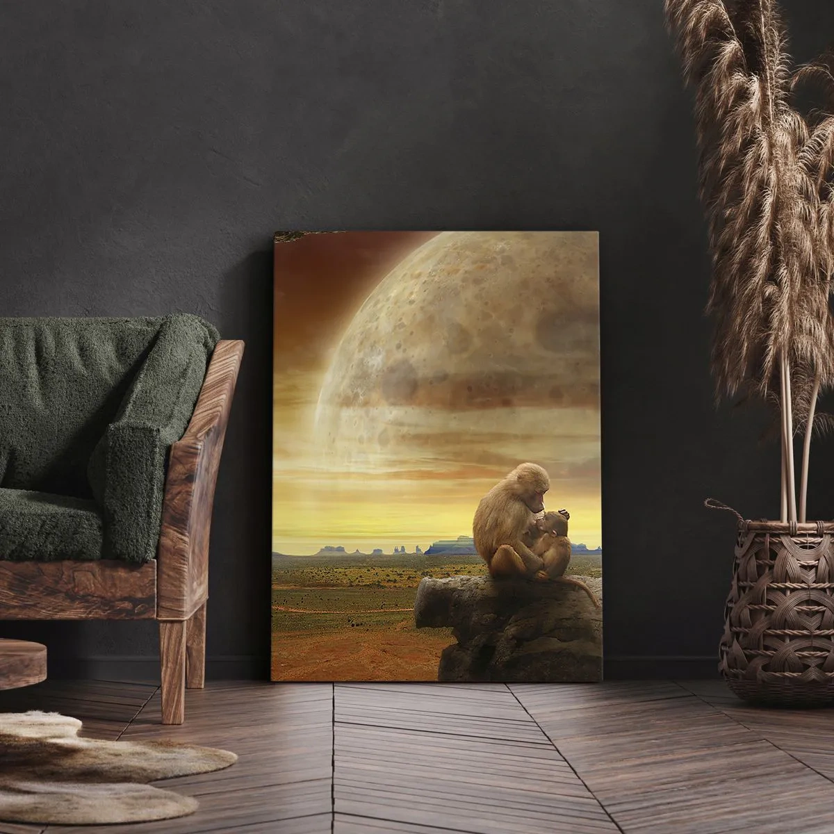 Obraz na plátně - Láska je všude stejná - 55x100 cm