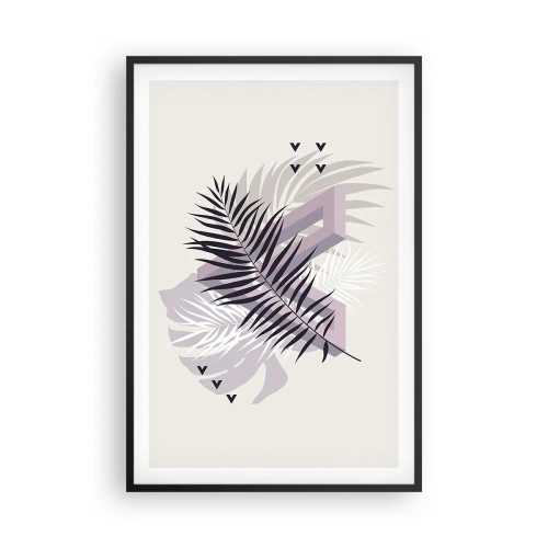 Plakát v černém rámu - Stín stínu - 61x91 cm