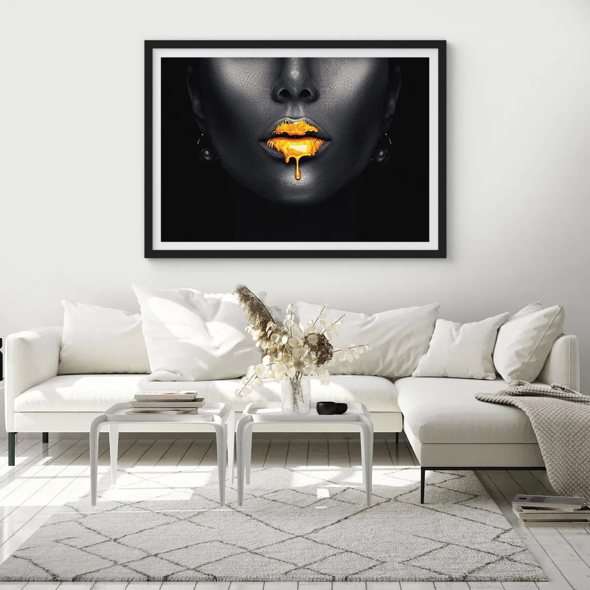 Plakát v černém rámu - Zlatoústá - 91x61 cm