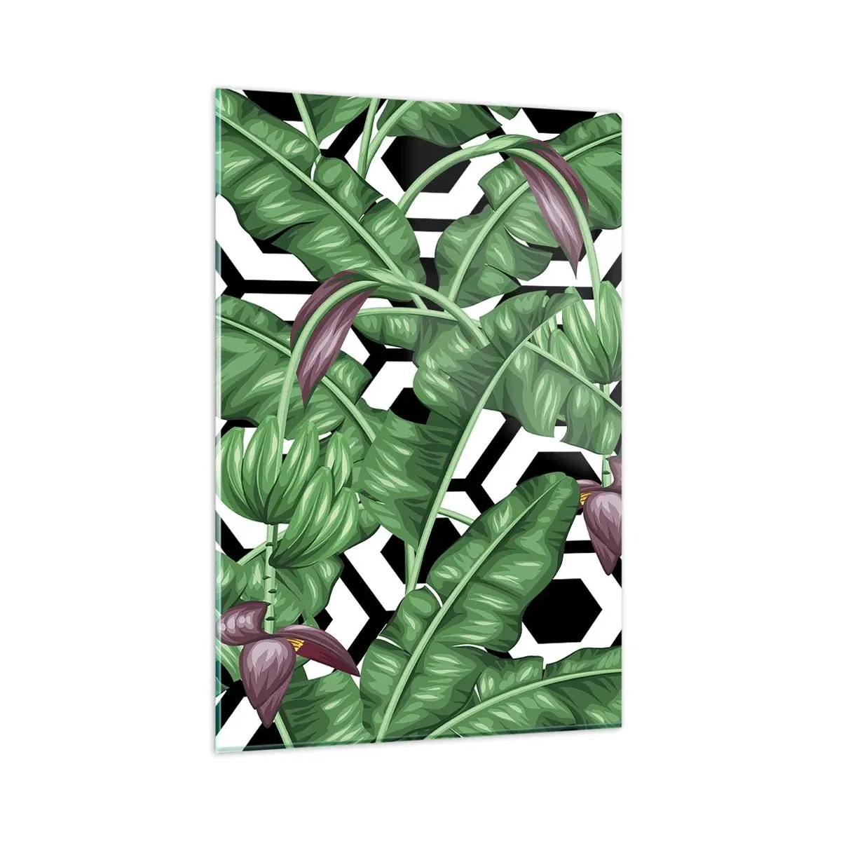 Obraz na skle - Symetrická kompozice z přírody - 80x120 cm