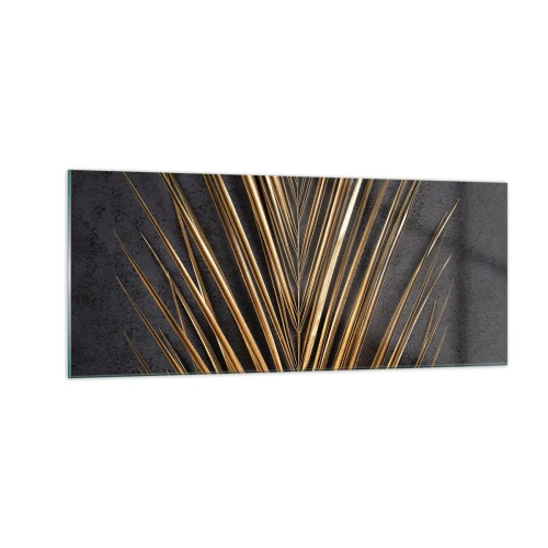 Obraz na skle - Zlato tropů - 100x40 cm