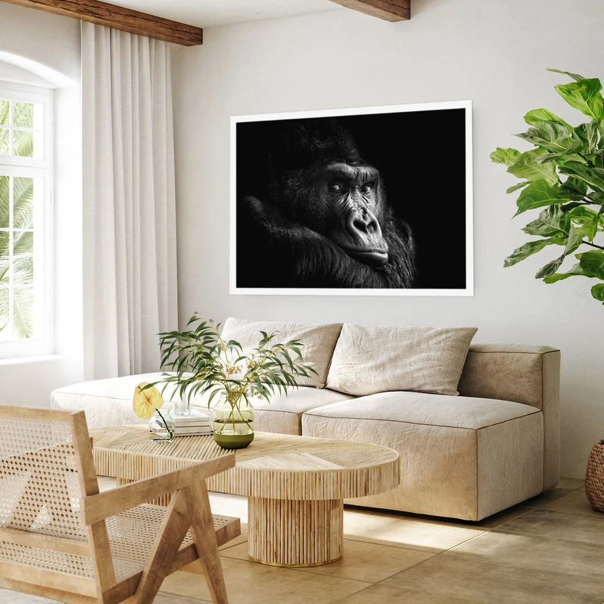 Plakát - Na co tak koukáš? - 100x70 cm