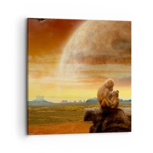 Obraz na plátně - Láska je všude stejná - 70x70 cm