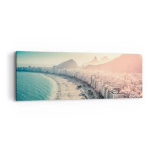 Obraz na plátně - Věčná dovolená v Riu - 90x30 cm