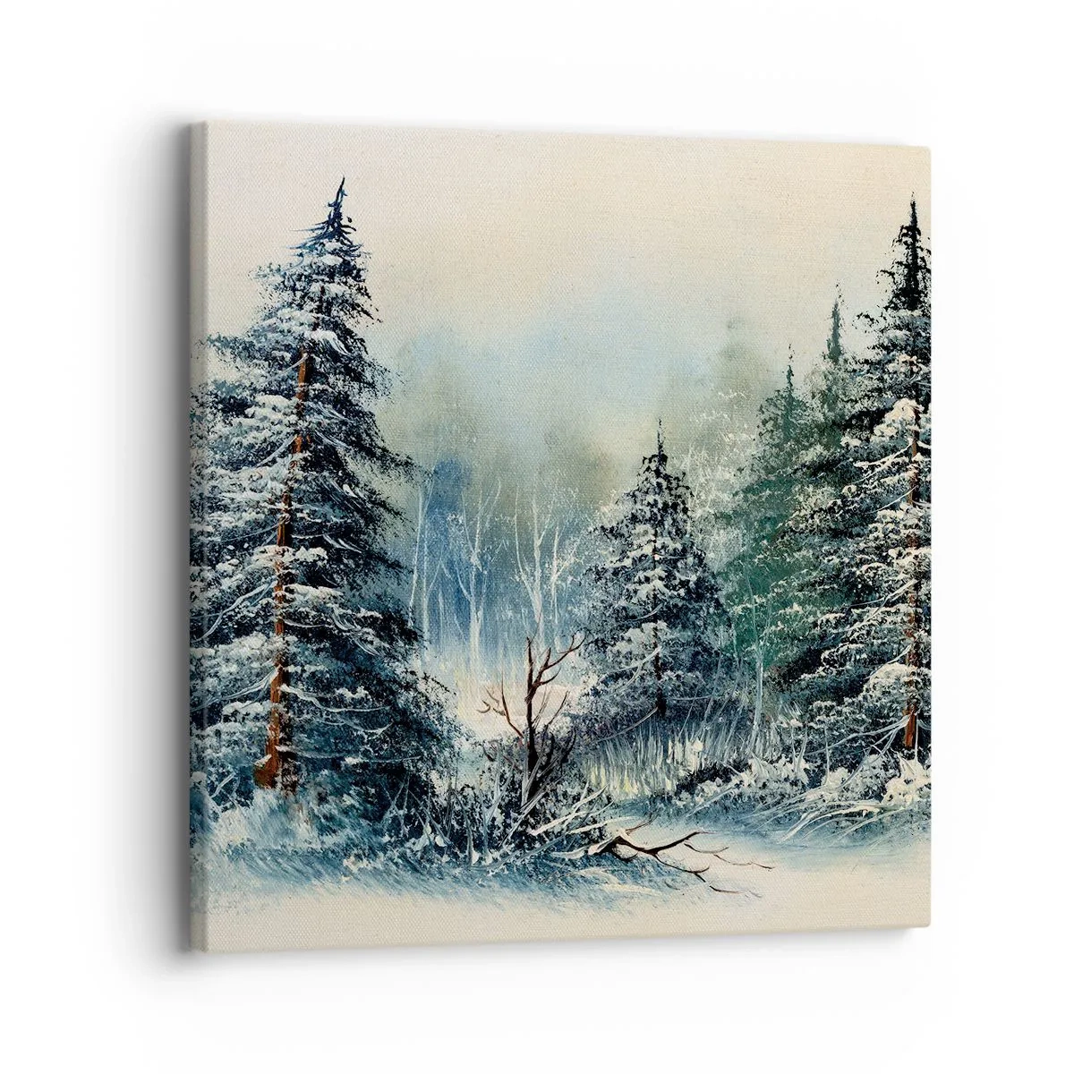 Obraz na plátně - Připravení na Vánoce - 30x30 cm
