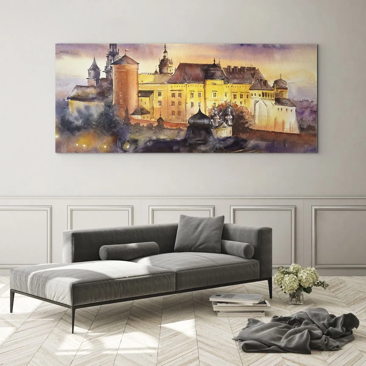 Obraz na skle - Historie a pohádka - 100x40 cm