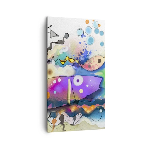 Obraz na plátně - Chybí slova! - 45x80 cm