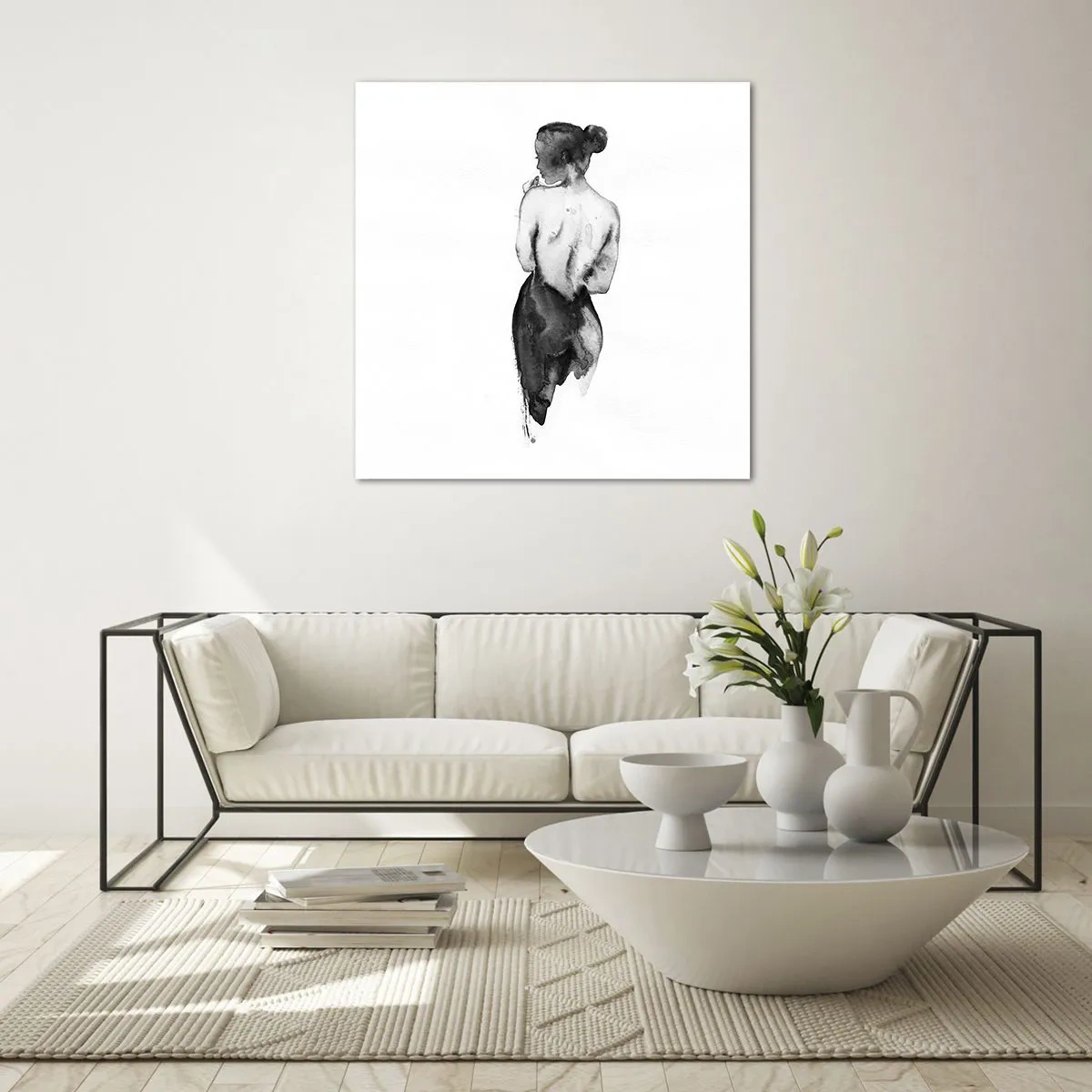 Obraz na skle - Mizející svět - 60x60 cm