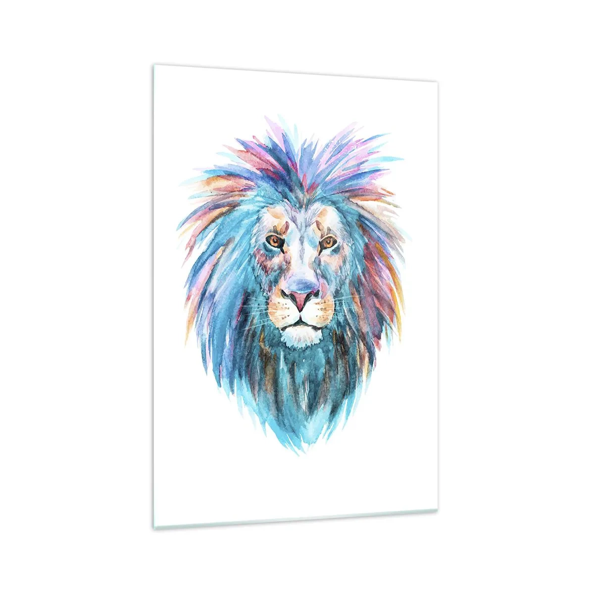 Obraz na skle - Elektrizující aura - 70x100 cm