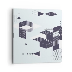 Obraz na plátně - V duši matematika - 70x70 cm