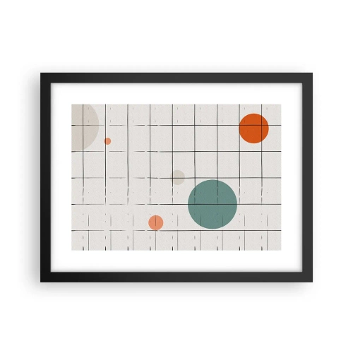 Plakát v černém rámu - V pasti. My nebo ony? - 40x30 cm