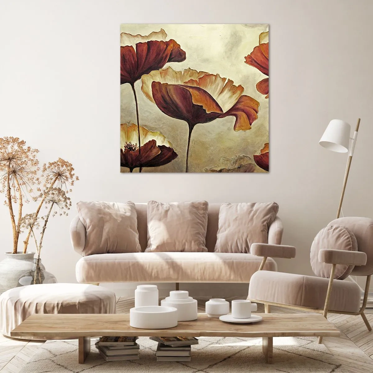 Obraz na plátně - Lán louky - 70x70 cm