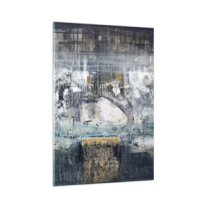 Obraz na skle - Jako na ledě, tak i na hroudě - 80x120 cm