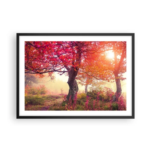 Plakát v černém rámu - Šílenství rozkvětu - 70x50 cm