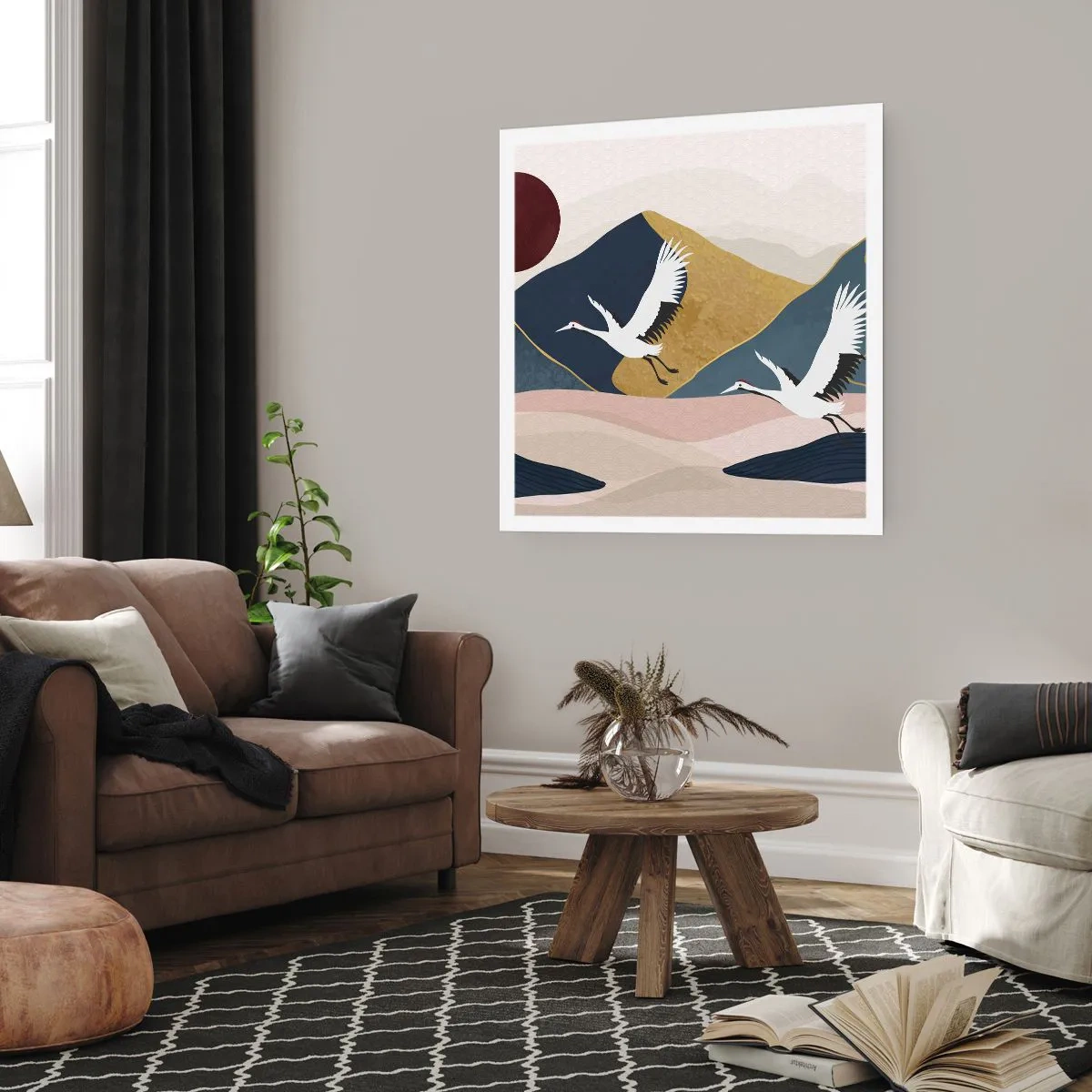 Plakát - Opět uběhl další den - 60x60 cm