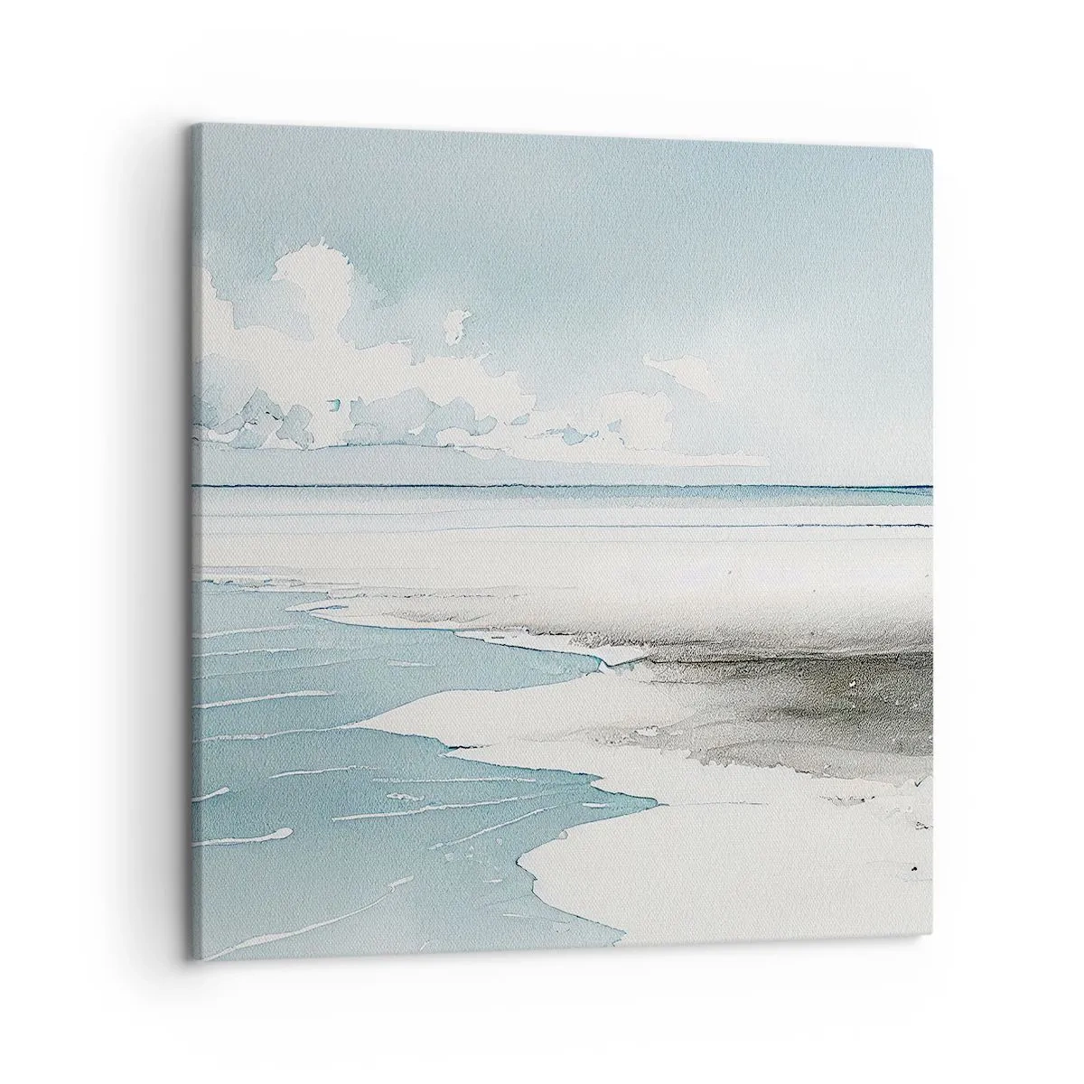 Obraz na plátně - Jemný příliv - 50x50 cm