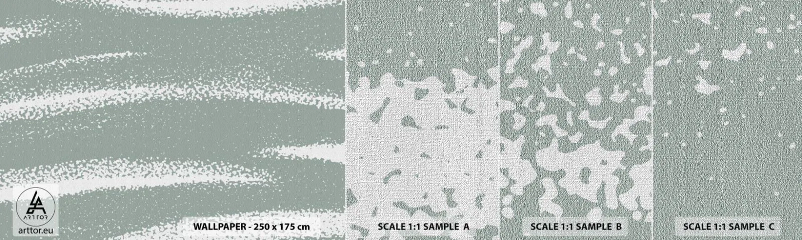 Vzor Fototapety Premium Canvas - Abstrakce v zimním stylu - Abstrakce, Jasný, Minimalismus - 100x30 cm