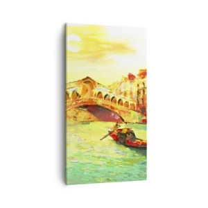 Obraz na plátně - Pouť zamilovaných - 45x80 cm