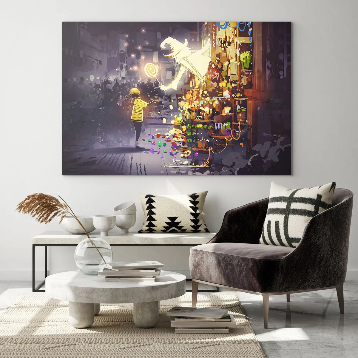 Obraz na skle - Kouzla existují - 100x70 cm