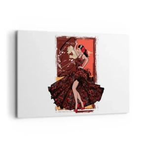 Obraz na plátně - V rytmu srdce - 120x80 cm