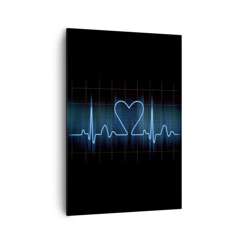 Obraz na plátně - V rytmu srdce - 70x100 cm